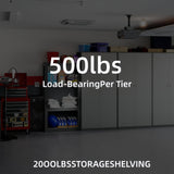 LI JIU HOME 4-Tier 31.5" W x 15.8" D x 63" H Garage Shelving 2000LBS Storage Shelves Heavy Duty Metal Shelf Unit Adjustable Basement Industrial Storage Racks LI JIU HOME