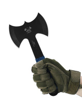 JXE JXO Throwing Axes and Tomahawks Set 6Pack, Double Bite Hawks, Design for Throwing Recreation and Fun JXE JXO