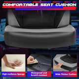 Sweetcrispy Computer Gaming Desk Chair - Ergonomic PU Leather with Comfy Lumbar Support, Height Adjustable Rolling Desk with Flip-up Armrests, for Home and Office Sweetcrispy