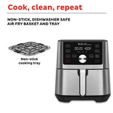 Instant Pot Vortex Plus 4QT Air Fryer, Custom Program Options, 6-in-1 Functions Crisps, Broils, Roasts, Dehydrates, Bakes, Reheats, 100+ In-App Recipes, from the Makers of Instant Pot, Stainless Steel Instant Pot