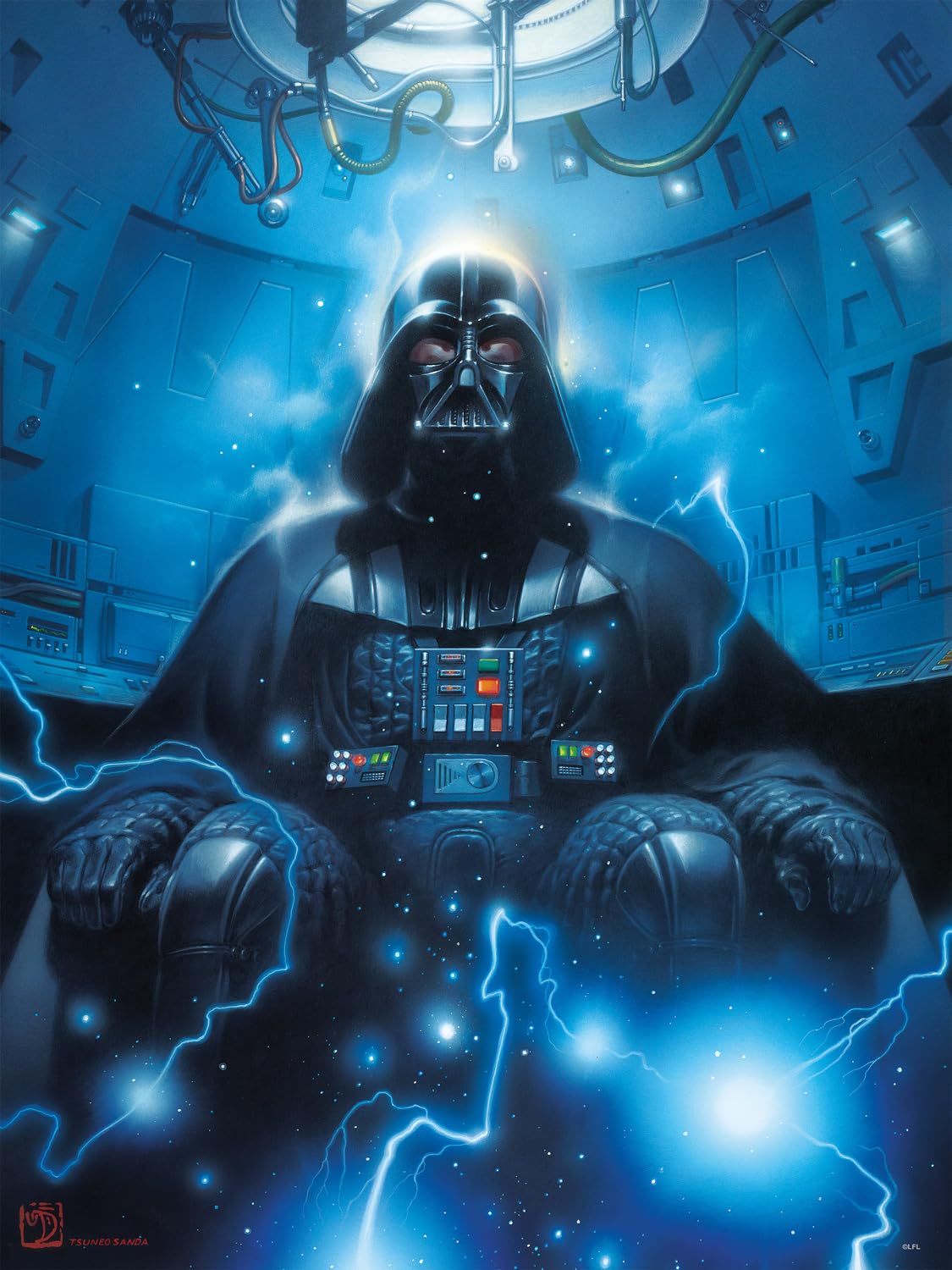 Buffalo Games - Foil Puzzle - Star Wars - Darth Vader's Meditation Chamber - 500 Piece Jigsaw Puzzle Buffalo Games
