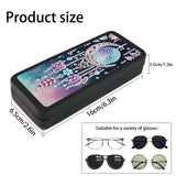 AiYuanzsh 5D DIY Diamond Painting Glasses Case for Adults, Dreamcatcher Moon Diamond Art Eyeglass Holder, Handmade Diamond Art Sunglass Storage Box, Travel Craft Gift AiYuanzsh