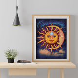 DIAMOND DOTZ Sun & Moon Diamond Painting Kits for Adults - Diamond Art Kits a Relaxing Creative Craft Kit with Dotz Gems 13.8x17.7 DIAMOND DOTZ