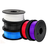 3D Printer Filament Bundle Multicolor, 250g PLA Filament 1.75mm, Dimensional Accuracy +/- 0.02 mm,1.25kg Total, 0.25kg per Spool, 5 Pack, Individually Vacuum Packed, 5 Colors FAHKNS