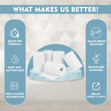 Crawl Story Belly Cast Kit Pregnancy-Baby Casting kit | With 5-Plaster Cloth Roll, Hanging Hardware & Decorative items| Perfect Baby Shower & Pregnancy Gifts|Pregnancy Belly casting kit baby bump cast Crawl Story