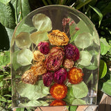 RESINWORLD 8'' Arch Mold, 3'' Deep Silicone Mold, Sturdy Large Molds for Bouquet Preservation, Shiny Resin Molds for Home Wedding Decor ResinWorld