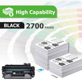 Aztech Compatible Toner Cartridge Replacement for HP 80A CF280A 80X CF280X for HP Pro 400 M401A M401D M401N M401DNE MFP M425DN Printer Ink (Black, 2-Pack) Aztech