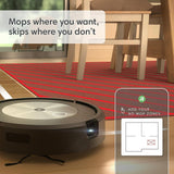 iRobot Roomba Combo j5+ Self-Emptying Robot Vacuum & Mop – Identifies and Avoids Obstacles Like Pet Waste & Cords, Empties Itself for 60 Days, Clean by Room with Smart Mapping, Works with Alexa iRobot