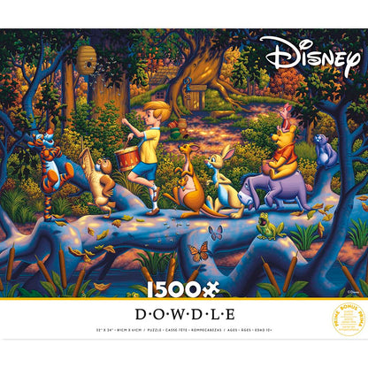 Ceaco - Disney - Dowdle - Winnie The Pooh - A Heroes Parade - 1500 Piece Jigsaw Puzzle