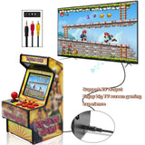 EASEGMER Mini Arcade Game Machines for Kids with 156 Classic Portable Handheld Video Games 16 Bit 2.8 Inches Screen Travel Gaming Electronic Toys Novelty Gift for Boys and Adults - Yellow EASEGMER