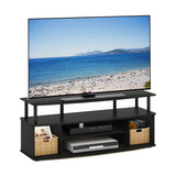 Furinno Jaya Large Entertainment Center Hold up to 55-in TV, Inches, Blackwood Furinno