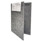 TELY Foldaway Puzzle Board Felt Mat for up to 1000 Pieces of Jigsaw Puzzle, Foldable for Easy Storage, Portable Puzzle Pad, (Black/9mm Thickness) TELY