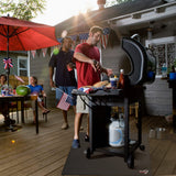 DocSafe Large Under Grill Mat 48" Square Fire Pit Mat,4 Layers Fireproof Mat Grill Pads Protect for Deck,Patio,Outdoor Charcoal,Smokers,Wood Floor,Indoor Fireplace Mat,Reusable Oil-Proof＆Waterproof DocSafe