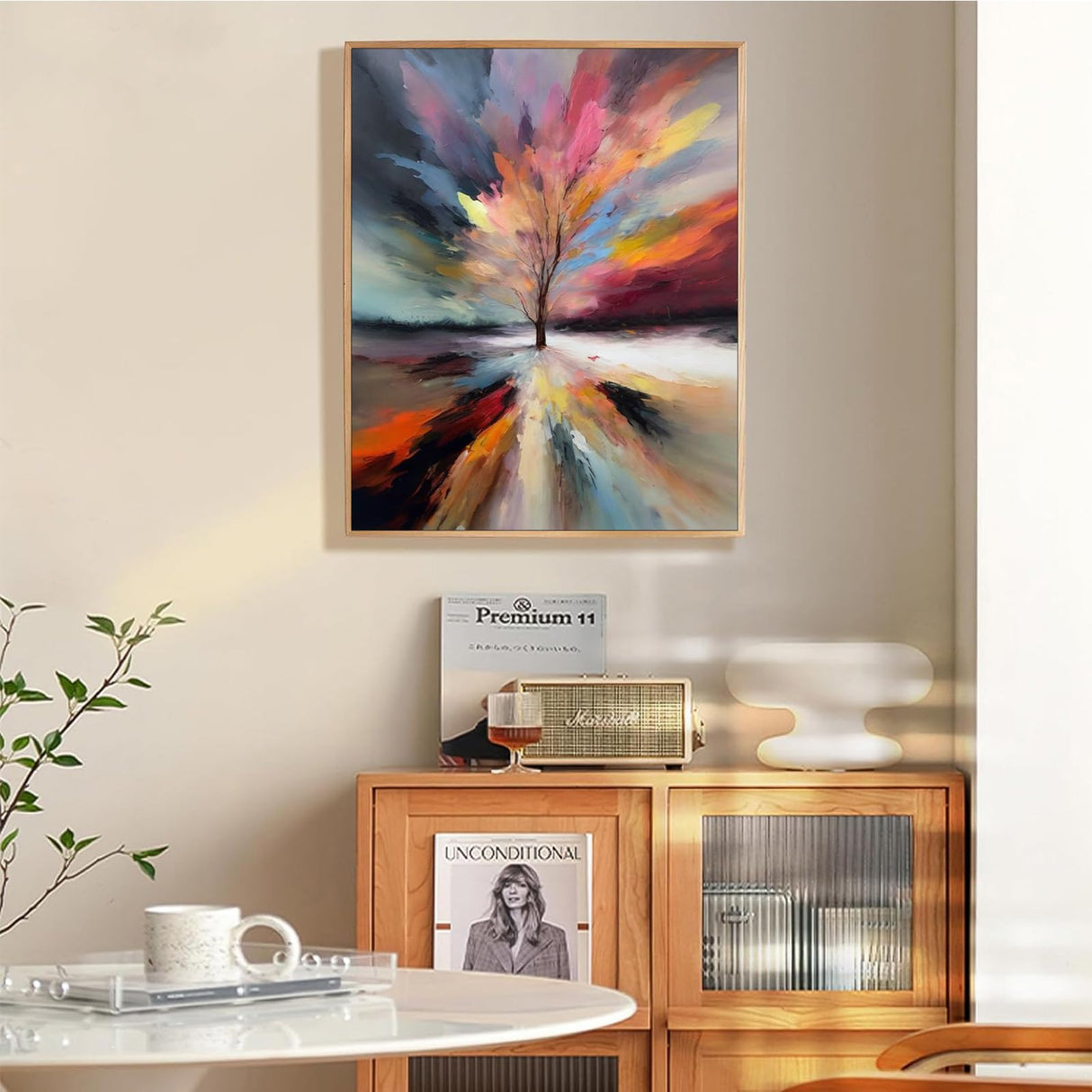 stnckic Paint by Numbers for Adults Beginners,Tree of Life Adults' Paint-by-Number Kits, Paint by Numbers Kit on Canvas,Perfect for Gift Home Wall Decor(16x20inch) stnckic