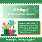 500 Piece Puzzle for Adults- Cats and Horses Puzzle| Recycled Paper Farm Jigsaw Puzzles 500 Pieces | Challenging Family Activity Great Gift Idea for Family Friends | Hard Puzzle Size 20.5X 15 inches Edsjegn