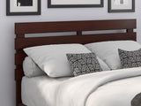 AFI Oxford Full Size Headboard with Attachable Charger in Walnut AFI