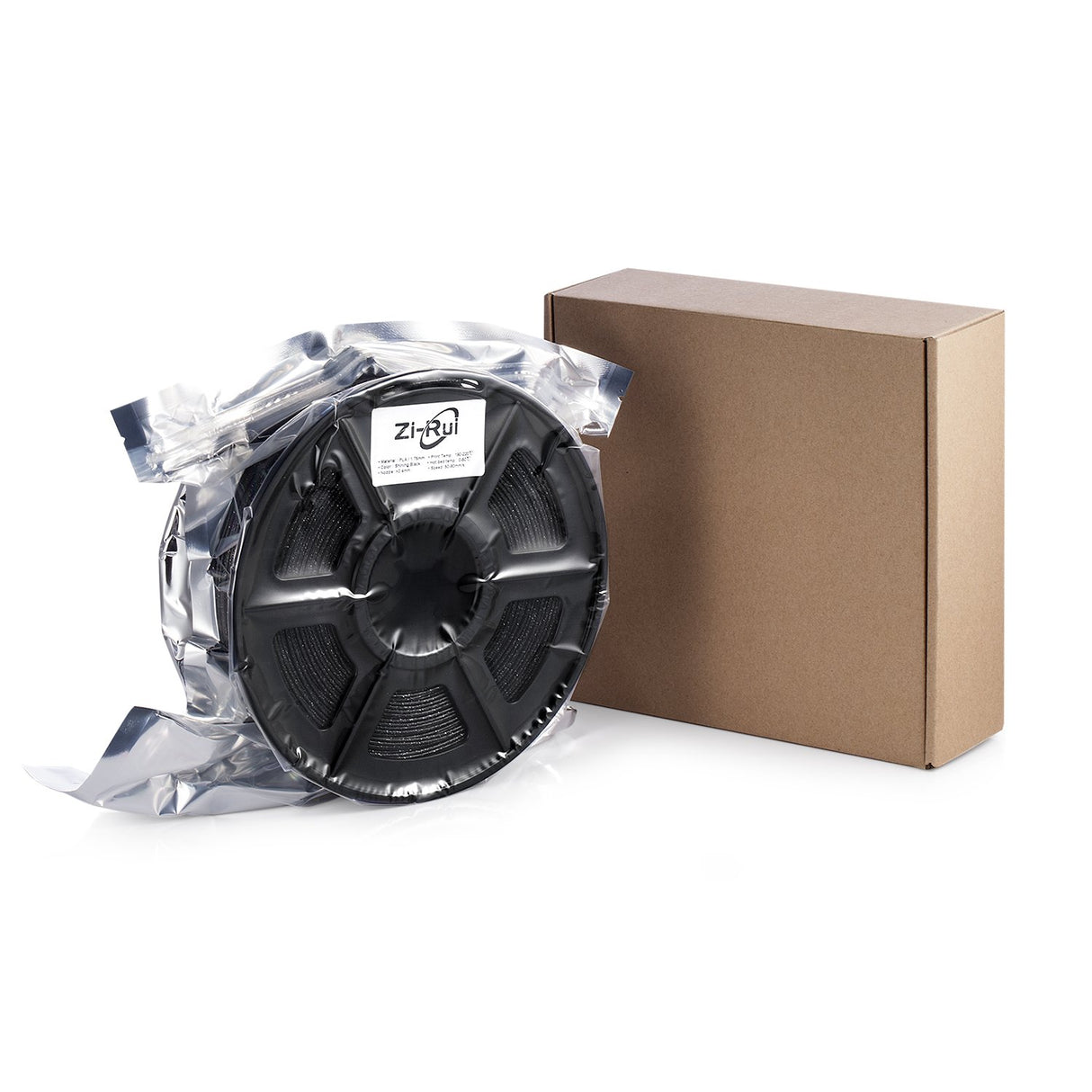 Zi-Rui Marble Color 3D Printer PLA Filament,Sparkly Black,1.75mm,Dimensional Accuracy+/- 0.03 mm, 2.2LBS. Zi-Rui