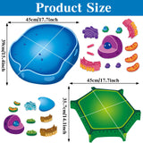 2 Set Magnetic Animal and Plant Cell Model Clearly Magnets Anatomy Models Educational Science Kits Back to School Biology Classroom Decor for Lab Decorations Teacher Must Haves Learning Teaching Aid Lonfliness