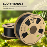 SUNLU Elite PLA 3D Printer Filament 1.75mm, Fit Most FDM 3D Printers, Neatly Wound, Dimensional Accuracy +/- 0.02 mm, 1kg Spool (2.2lbs), Black YOOPAI