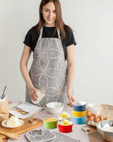 Hasense Ramekins Oven Safe, 8 oz Ramekins for Baking Souffle Ramekins Set of 6, Ceramic Dipping Sauce Cups for Pudding, Ice Cream, Custard, Dessert Bowls Porcelain, Dishwasher Safe, Multi color Hasense