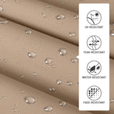 Masyardi 12 x 12 Ft Outdoor Aluminum Pergola, Retractable Canopy & 2 Sides Shades for Patio Backyard Garden Deck Masyardi