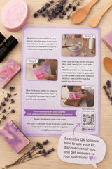 Soap Making Kit – 53 PCS DIY Melt & Pour Supplies with 2 lbs Soap Bases (1 lb Goat's Milk + 1 lb Glycerin), Molds, Essential Oils, Liquid Colorants, Mica Powders, Flowers – Gift Idea for Christmas Generic