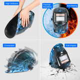 NDUUN Welding Helmet True Color Auto Darkening Hood with Adjustable Shade Range 4/9-13 for TIG MIG ARC Welder Mask NDUUN