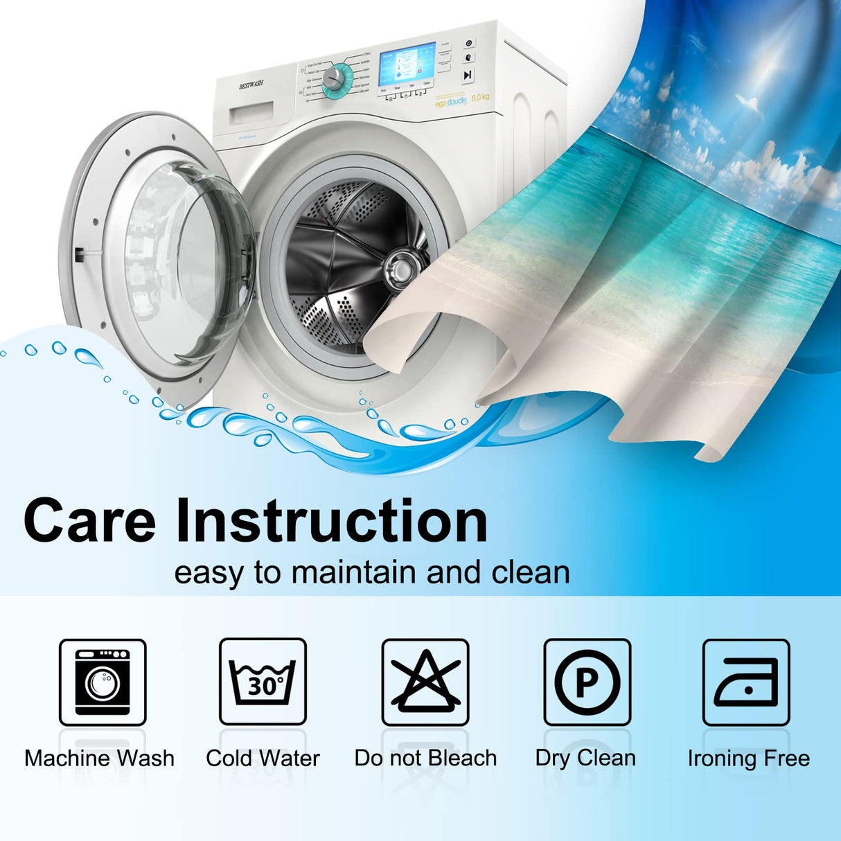 Jekeno Rustic Wooden Blackout Curtains Brown Wood Hardwood Floor Plank Board Door of Farmhouse Village Rural Lodge Retro Decor for Bedroom Living Room Grommet Window Drapes 2 Panel Set, 42"x84" Jekeno