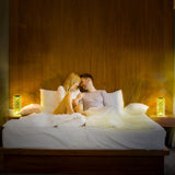 BGFHome Crystal Table Lamp RGB Color Changing Night Light ，Romantic LED Rose Diamond Touch Lamps for Living Room (Remote & Touch BGFHome