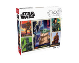 Buffalo Games - Star Wars: The Mandalorian - Trading Cards - 500 Piece Jigsaw Puzzle Buffalo Games
