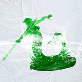 ELEGOO Water Washable 3D Printer Resin, 405nm Rapid UV Curing Standard Photopolymer Resin, Easy to Clean, High Precision 3D Water Wash Resin for LCD/MSLA/DLP 3D Printer Printing, Clear Green 1000G Deeplee