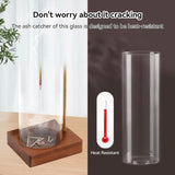 1 Pack Incense Holder for Sticks, Insence-Stick Holder Ash Catcher with Removable Glass [Anti-Ash Flying], Mess-Free Incense Burner Holder, Perfect for Meditation Yoga Relaxation, Home Decor Durmmur