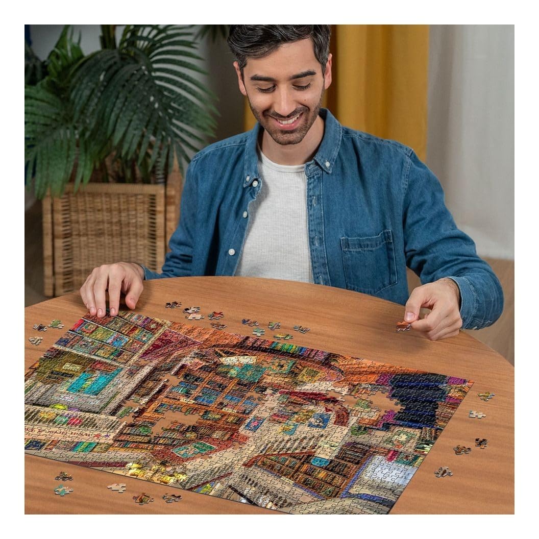 Ravensburger The Fantasy Bookshop 1000 Piece Jigsaw Puzzles for Adults and Kids Age 12 Years Up Ravensburger