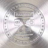 Barton 10.5 Quart Pressure Cooker Stovetop With Easy-Lock Lid Commercial 18/8- Stainless Steel Instant Fast Cooking with Recipes Book Barton