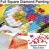5D Diamond Painting Art Egypt Pyramid and Camel Full Drill Square Beads Diamond Painting Kits for Adults Crystal Gems Wall Art Home Decoration 40x50cm WoodArtSupply