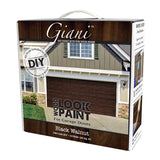 Wood Look Paint Kit for Garage Doors (Black Walnut) Giani
