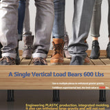 FafdBinm 4PC Bed Frame Support Legs Stabilizer Replacement Universal Slat Reinforcement 7.6-14.5 inch Black FafdBinm