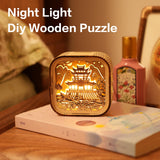 Generic GXUANAN 3D Wooden Puzzles for Adults and Kids, LED 3 Lighting Modes, DIY Kid's Game, Meaningful Gifts for Kids Age 6 7 8 9 10 11 12 13 Boys and Girls, Primary Colour of Trees, L0106P WoodArtSupply