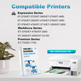 ET-4760 Ink for Epson 502 Compatible Ink Refill Bottle Replacement for Epson 502 T502 Refill Ink use for ET-4750 ET-2850 ET-3850 ET-2700 ET-2760 ET-4760 ET-3760 ET-3700 ET-3750 Printer (4 Pack) Sutuink