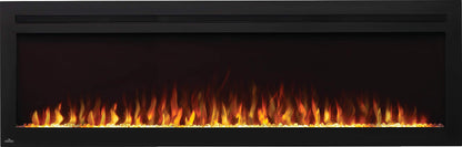 Napoleon Purview 72 inch Wall Mount Electric Fireplace - Black, NEFL72HI