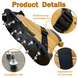 Epoxy Shoes, Gunite Spikes Shoes, Spike Shoes for Epoxy Flooring, with 1" Short Spikes Perfect For Epoxy Floor, Overlays, Epoxy Floor Kit, Garage Floor Epoxy Kit, Epoxy Garage Floor Coating Kit St !GIANTMAN