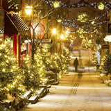 Home Lighting 66ft Christmas Decorative Mini Lights, 200 LED Green Wire Fairy Starry String Lights Plug in, 8 Lighting Modes, for Indoor Outdoor Xmas Tree Wedding Party Decoration (Warm White) HOME LIGHTING