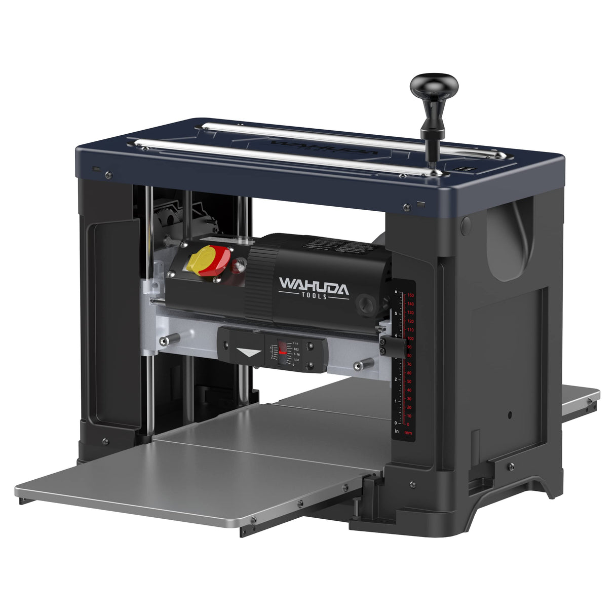 Wahuda Tools 13" Spiral Cutterhead Planer with 4-sided carbide Tips (Single Speed - New) WAHUDA TOOLS