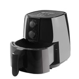 Elite Gourmet EAF4617 Electric Digital Hot Air Fryer, 1350Watts, Oil-Less Healthy Cooker, Timer & Temperature Controls, 4 Quart, Black Elite Gourmet