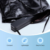iDPRT Portable-Printer Wireless for Travel, Bluetooth Thermal Printer Support 8.5" x 11" US Letter&A4&A5 Size,300DPI Inkless Printers for Home Use,Compatible with Android and iOS Phone&Laptop,Black iDPRT