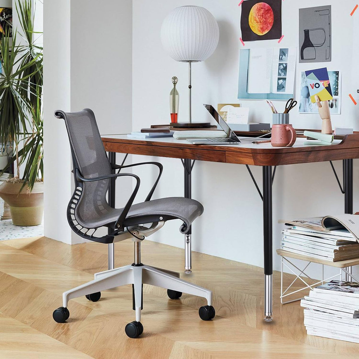 KAZAKA Adjustable Table Legs,20-30 inch for Activity Table,Office Table,Kidney Table-Set of 4 (Black) KAZAKA