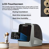 CREALITY 2024 Official Space Pi Filament Dryer Plus, 2 Spools 3D Printer Filament Dry Box with 360° PTC Fast Heating, 4'' LCD Touch Screen, One Key Set Filament dehydrator for PLA PETG ABS TPU PA YOOPAI