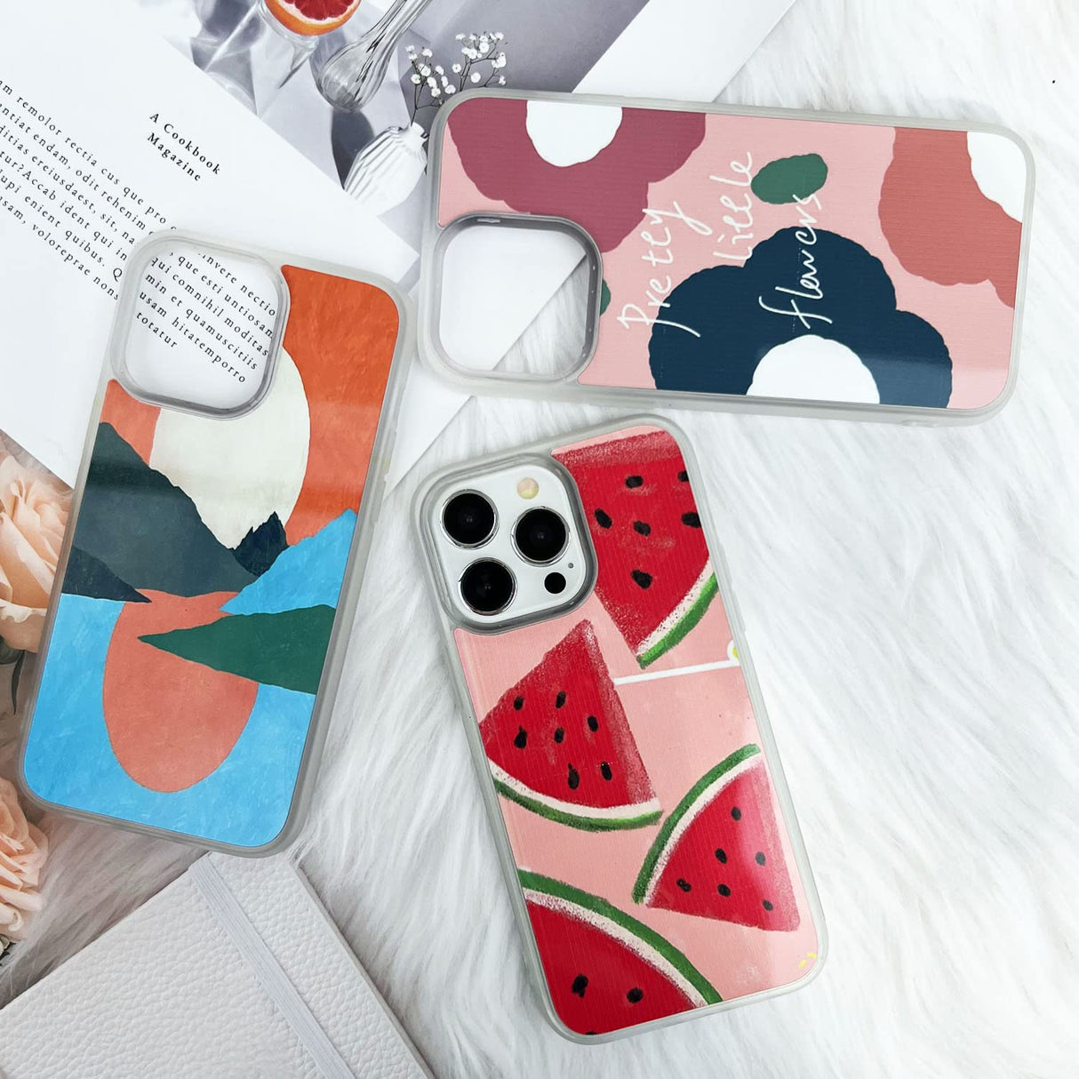 JUSTRY 5 Sets Sublimation Blanks Phone Case Bulk Covers Compatible with iPhone 15 Pro Max, 6.7-Inch, 2 in 1 2D Soft Rubber DIY Customizable Sub Cases +Aluminum Insert Matte,Easy to Sublimate Clear JUSTRY