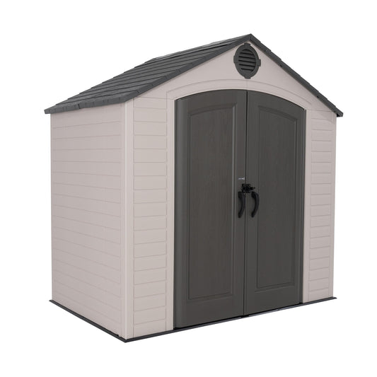 Lifetime Outdoor Storage Shed, 8 x 5 Foot - WoodArtSupply