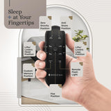 Sven & Son Essential Adjustable Bed Base (Frame) + 14 inch Hybrid Spring Matt (Medium Soft), Easy Assembly, Head and Foot Lift, Memory Positions, Zero Gravity, Wireless Remote - Split King Sven & Son